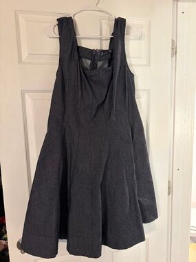 Denim Fit & Flare dress